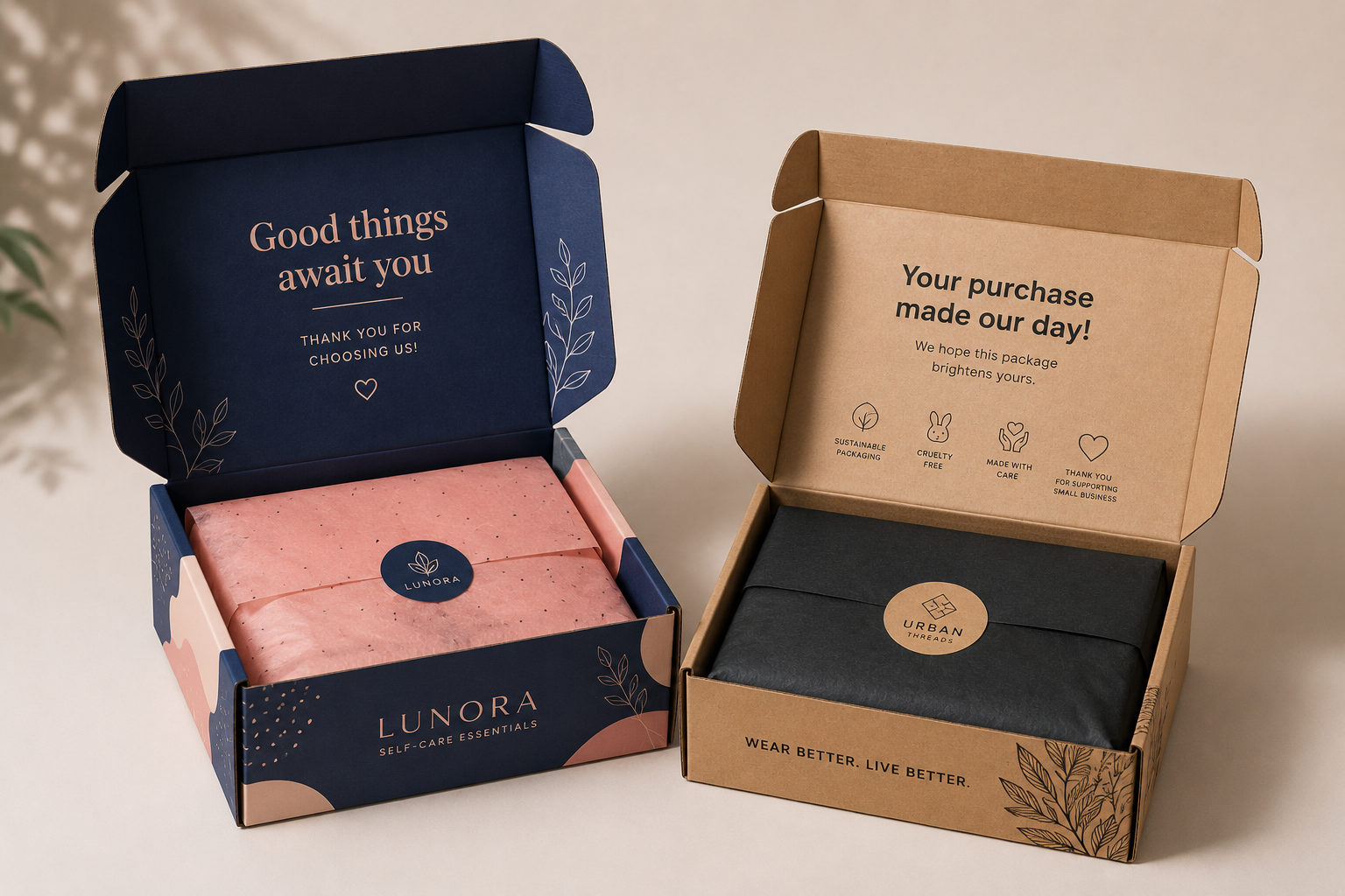 E-COMMERCE BOXES